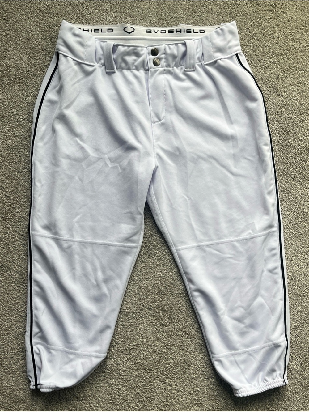 EvoShield Standout Softball Pants Women’s Large White High Rise Fastpitch